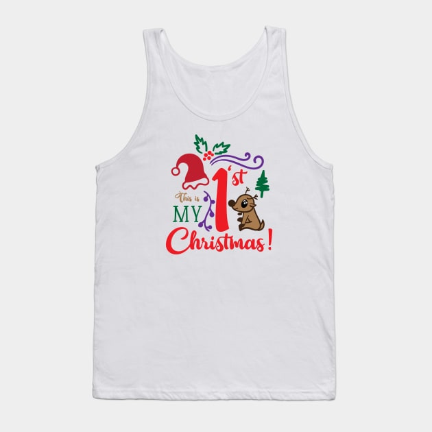 This is My First Christmas! Tank Top by unique_design76